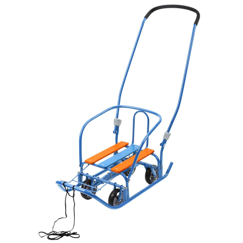 Санки детские НИКА Ветерок 7 универсал+, голубой, В7У+/Г