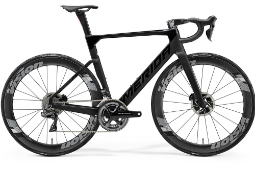 Велосипед Merida REACTO TEAM-E 28" (2021), рама 56 см (175-185 см), черный