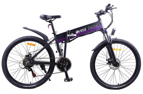 Электровелосипед HIPER Engine BX635 26", черный