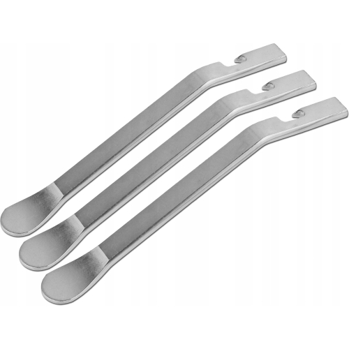 Монтировки велосипедные Bikehand YC-313, сталь, с крючками (3 штуки), серебристые, 6-14313