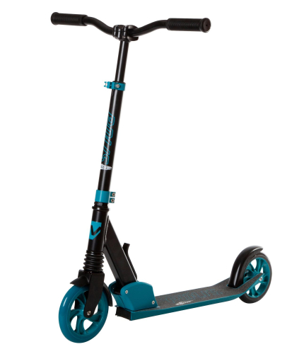 Городской самокат Novatrack Polis 160 (2021), синий