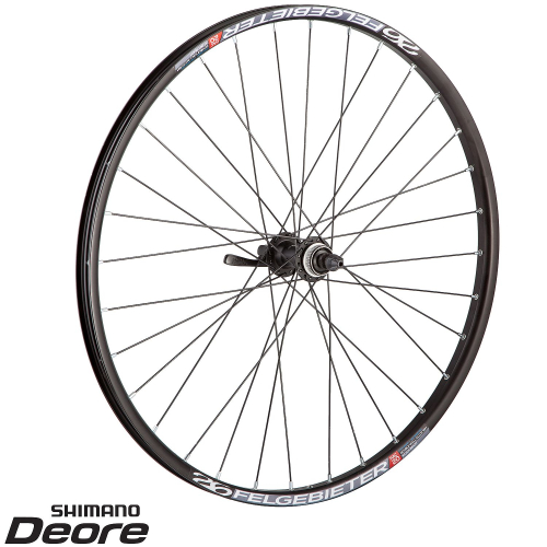 Колесо 26" переднее двойной обод 32 спицы (пист.)