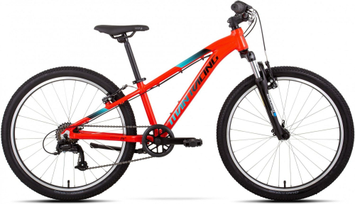 Велосипед Titan Racing Hades 24" (2024) (130-155 см), красный