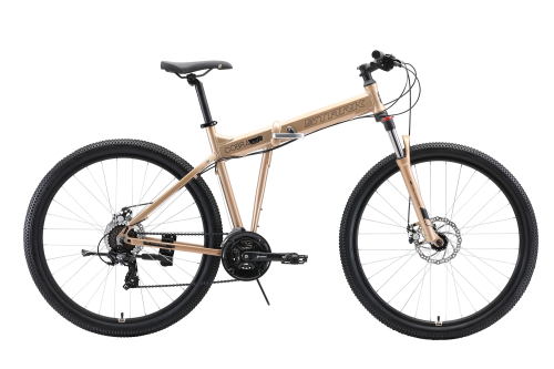 Велосипед Stark Cobra 29.2 D (2020), рама 20", бежевый