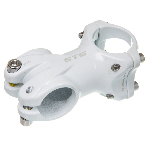 Вынос STG RA-038 60 мм, под руль 31,8 мм, белый, белый