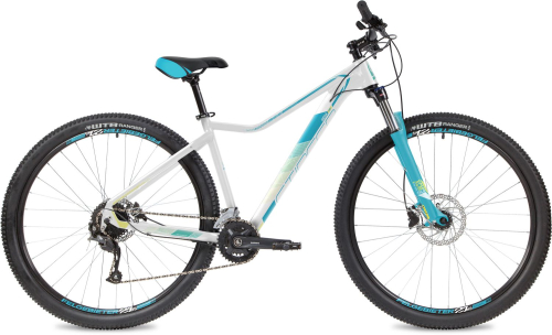 Велосипед STINGER SIENA PRO 27.5" (2020), рама 19" (175-185 см), белый