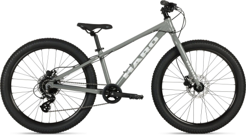 Велосипед Haro Flightline 24 Plus Disc (2025), рама 12" (130-155 см), серый