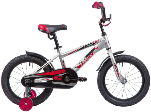 Велосипед NOVATRACK LUMEN 16" (2019), рама 10.5" (98-110 см), коричневый