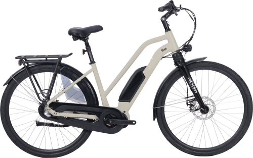 Электровелосипед Alpinebike Todi, рама M (165-175 см), серебристый