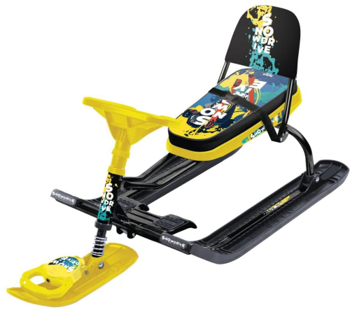 Снегокат НИКА Тимка спорт 4-1, Winter sport, черный каркас, ТС4-1/WS, черный каркас