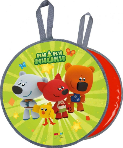 Санки ледянки МиМиМишки на зеленом ЛРМ45/З