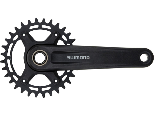 Система Shimano MT510-1, 12ск, 170мм, ин.вал, 34T без каретк., для CL:52мм, цв. Черный, EFCMT5101CXA4L