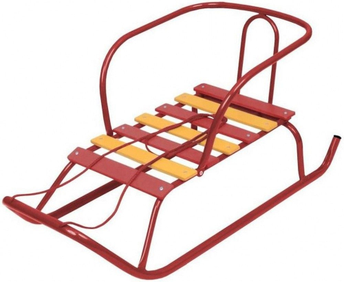 Санки детские Ника Ветерок 1 / В1, красный