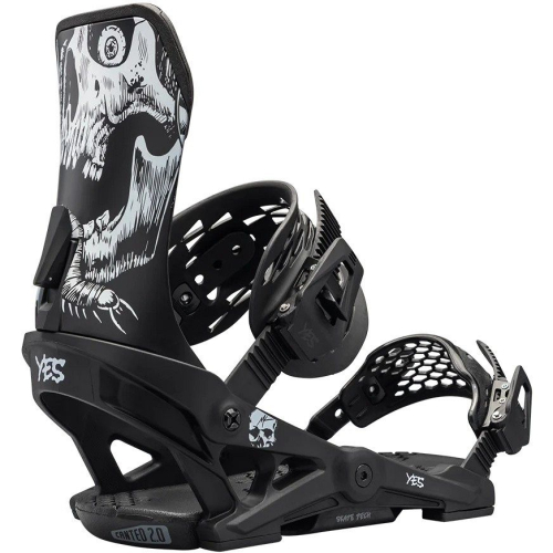 Сноуборд крепления YES Select Kowalchuk 2025, черный