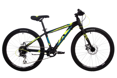 Велосипед Novatrack Extreme 24" (2024), рама 13" (130-155 см), черный