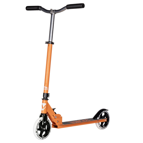 Самокат городской Novatrack Jungle 125 Alloy (2025), оранжевый
