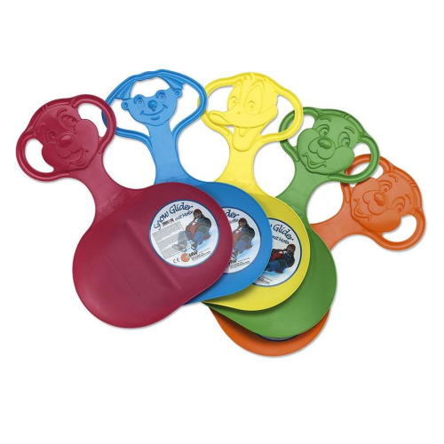 Ледянка KHW SNOW GLIDER MIT MOTIV с фигурной ручкой, цвет в ассортименте