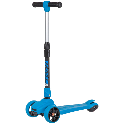 Самокат-кикборд Novatrack RainBow Car (2020), синий