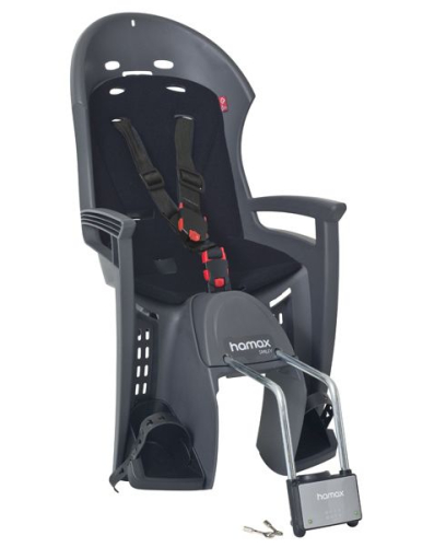 Детское кресло HAMAX SMILEY W/LOCKABLE BRACKET 552032, черный