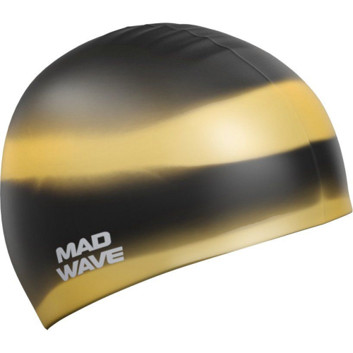 Шапочка силиконовая Mad Wave Multi, золотистый
