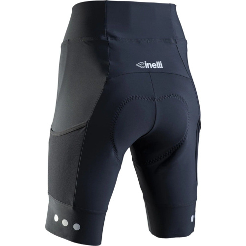 Велошорты женские Cinelli Shorts Ana Benaroya, черный