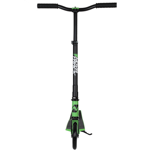 Самокат городской NOVATRACK POLIS 160 PlasticNF (2022), зеленый