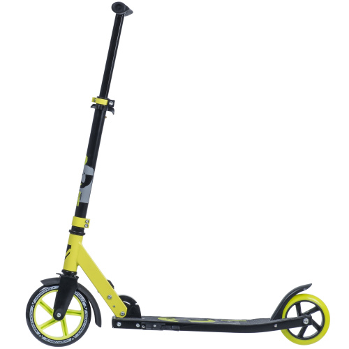 Самокат NOVATRACK POLIS 180 Pro (2019), лимонный
