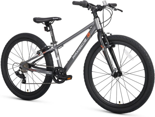 Велосипед Maxiscoo 5Bike 24 M (2025) (130-155 см), темно-серый