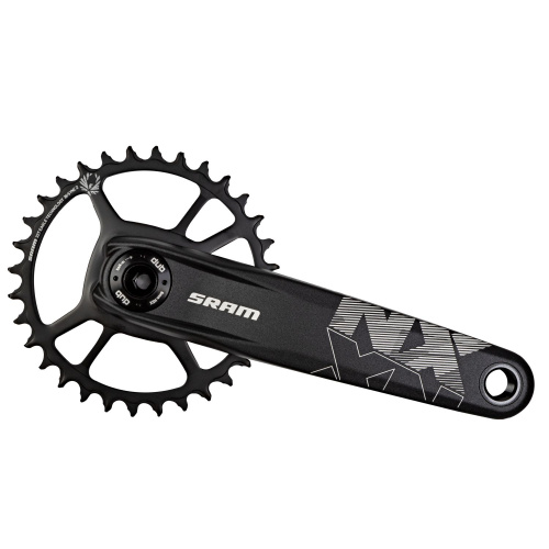 Шатуны SRAM NX Eagle, DUB, Boost, 34T, 175mm, черный, черный