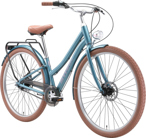 Велосипед Stark Comfort Lady 28 D (2025), рама L (175-185 см), бирюзовый