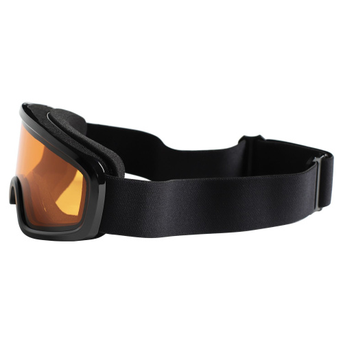 Маска горнолыжная детская White Owl FA-108, оранжевый-черный