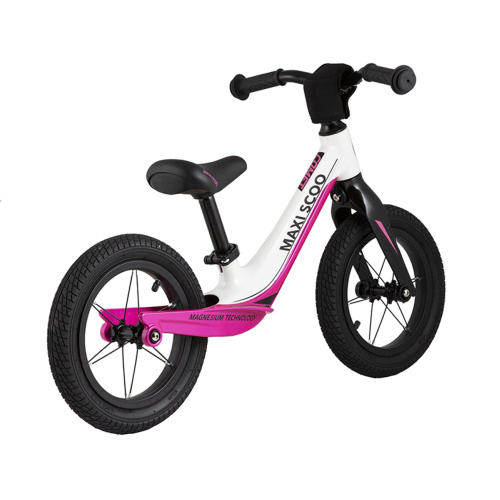 Беговел Maxiscoo Comet Делюкс Плюс 12" (2022) (92-98 см), розовый