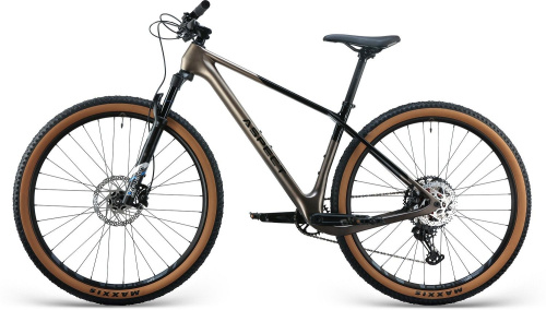 Велосипед Aspect AMP CF X 29 (2025), рама L (175-185 см), черно-золотой