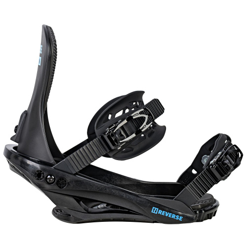 Крепления для сноуборда Reverse Rental, черный с синим