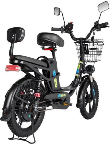 Электровелосипед Eltreco Khan 2, черный