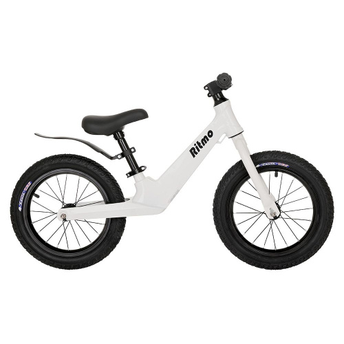 Беговел PITUSO Ritmo Magnesium колеса AIR 14" (92-98 см), белый