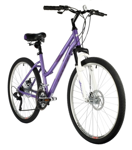 Велосипед FOXX BIANKA D 26" (2021), рама 17" (165-175 см), фиолетовый