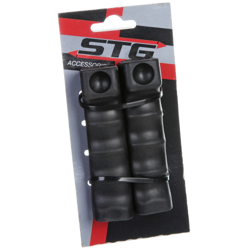Грипсы STG, 105 мм, черный