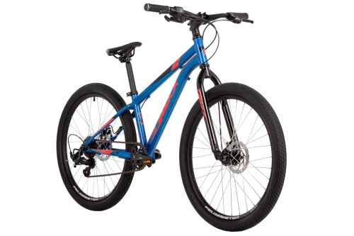 Велосипед Foxx Aztec JR 24 (2025), рама 12" (130-155 см), синий