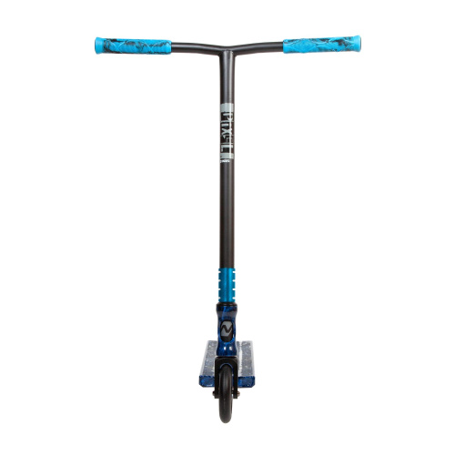 Самокат трюковой Novatrack PIXEL PRO'105 GRAFFITI (2021), синий