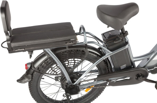 Электровелосипед Gelbert ALFA 3 PRO, серый