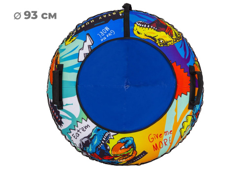 Тюбинг 93см ОКСФОРД BURGER LED, синий