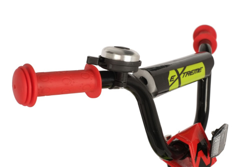 Велосипед NOVATRACK EXTREME 14" (2021) (98-110 см), зеленый