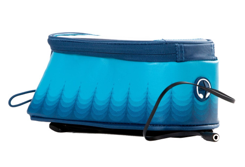 Велосумка Roswheel для телефона на руль, синий