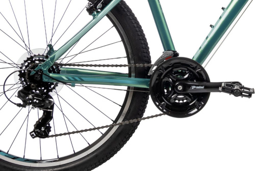 Велосипед Aspect Oasis 26" (2023), рама 14.5" (130-155 см), зеленый